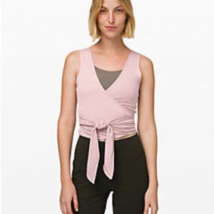 Lululemon Pink Wrap Tank